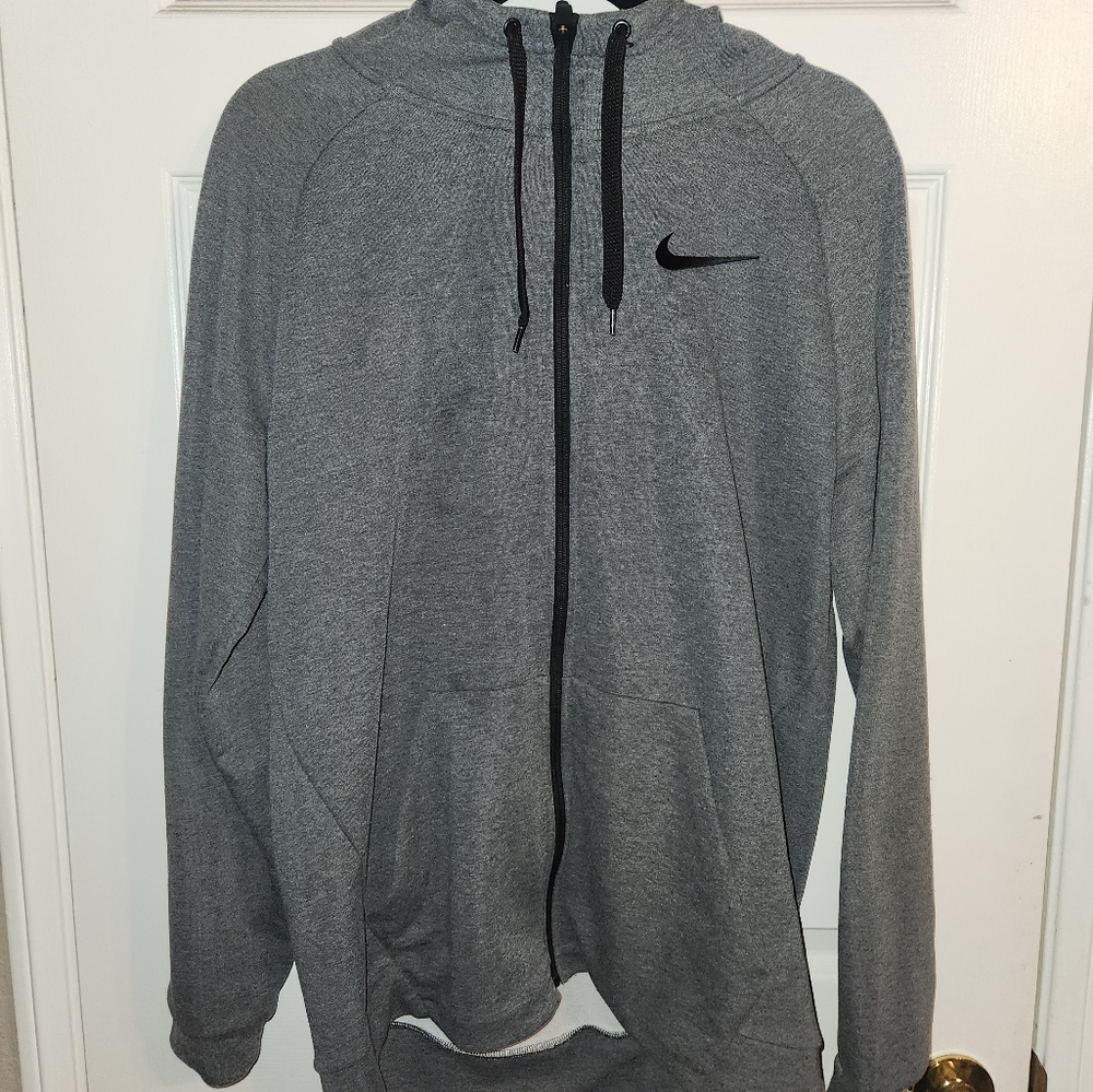 Nike dri fit zip hoodie
